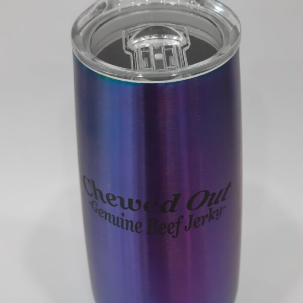 Stainless Steel Insulated Flute Tumbler with Lid 14oz.